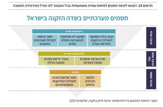 חסמים מערכתיים בשדה הזקנה בישראל